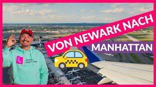 ️ Vom Flughafen Newark nach Manhattan  ALLE Optionen, Preise & Tipps 2025