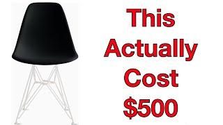 $500 Plastic Chair Review (Herman Miller Eames Molded Plastic Side Chair With Wire Base)