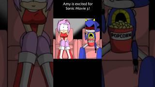 Amy is excited for Sonic Movie 3!