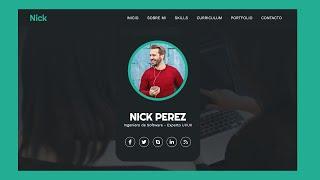 Cómo crear un PORTFOLIO WEB paso a paso - HTML - CSS - JS