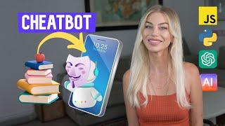 Ai Development! Build a Chatbot To Help You Cheat at reading anything! (Super Simple!)