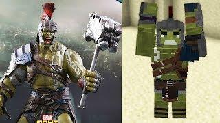 EN GELİŞMİŞ GERÇEKÇİ SÜPER KAHRAMAN MODU! - Hulk (Minecraft)