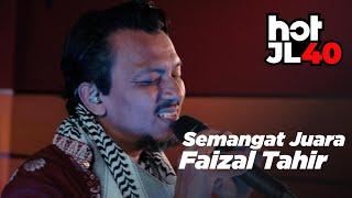 #HOTJL Berkobar Dengar Lagu Ni! Faizal Tahir - Semangat Juara