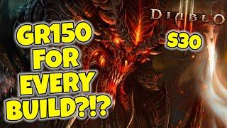 Strongest Season Ever? GR150 for EVERY BUILD?? Diablo 3 S30 PTR Review