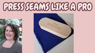 How to Press Seams with a Sewing Clapper : Quick sewing projects for beginners