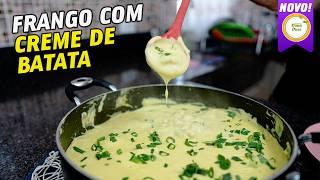 COMO FAZER UM FRANGO COM CREME DE BATATA #1186