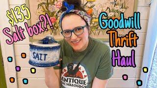 AMAZING Goodwill Thrift Haul  | RARE 1960's Noritake, Signed Painting, Vintage Nativity + More!