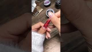 See how I DIY shiny nails with transparent extension gel