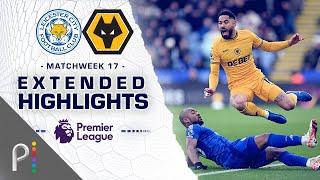 Leicester City v. Wolves | PREMIER LEAGUE HIGHLIGHTS | 12/22/2024 | NBC Sports