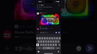 How to play radio #radio #station #music #musica #genre #media #discord #discordbot #abusebots