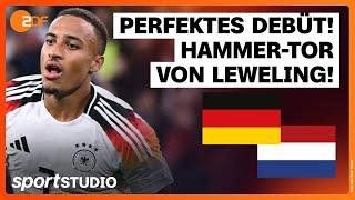 Deutschland – Niederlande Highlights | UEFA Nations League, 4. Spieltag 2024/25 | sportstudio