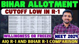 BCECE UGMAC ROUND-1 ALLOTMENT 2024!!LOW CUTOFF IN BCECE 2024!!