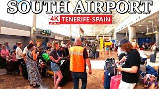 TENERIFE - SOUTH AIRPORT | How Busy it was Yesterday?​ ️ 4K Walk ● July 2024