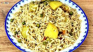 Aloo Matar Pulao/Pulao Recipe/Mix Vegetable Pulao