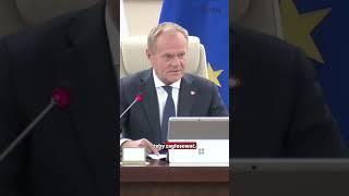 Premier Tusk o słowach prezydenta Dudy: po prostu głupie #polityka #polska #shorts