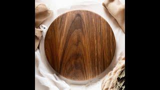 How To Make an AMAZING Round Cutting Board (DIY)