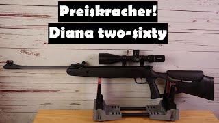 Luftgewehr Diana two-sixty - Review und Schusstest