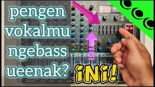 TIPS BIKIN SUARA VOKAL NGEBASS HANGAT ENAK ALA PENYIAR/MC Pakai dua fitur Ashley R&B mixer kaya DSP