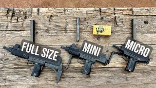 Micro Uzi, Mini Uzi & Full Size Uzi | SHOOTING COMPARISON