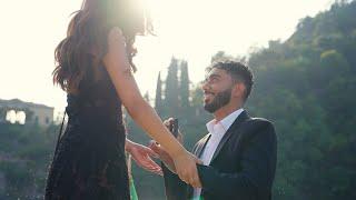 Marriage proposal on LAKE COMO | Villa Balbianello | 4K