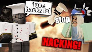 I used ROBLOX hacks secretly...