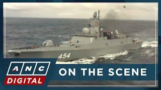 Russian navy frigate conducts drills in the Atlantic | ANC