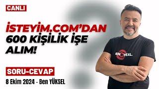  İSTEYİM.COM 600 KİŞİYİ BİRDEN İŞE YERLEŞTİRDİ! @benyuxel