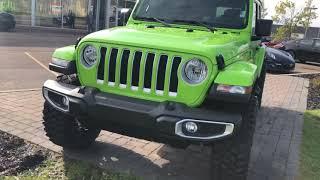 2021 Jeep Wrangler Sahara Gecko Green 3INCH LIFT AND 35INCH TIRES ON FUEL RIMS