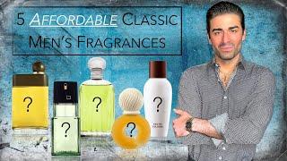 5 Affordable Classic Men's Fragrances