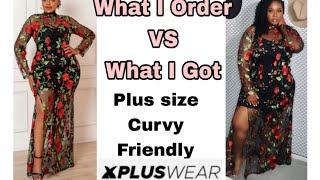 PLUS SIZE FASHION..X PLUS WEAR.. What I order vs What I got...|FIFTYSHADESOFBEAUTI