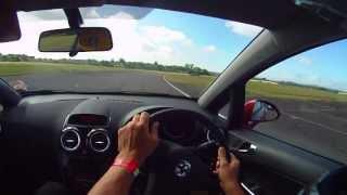 VXR Corsa onboard at Thruxton chasing a Astra VXR