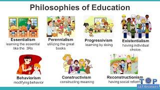 Keywords to better understand the Philosophies of Education