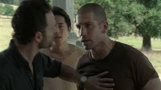 TWD 2x8 - Maggie slaps Shane