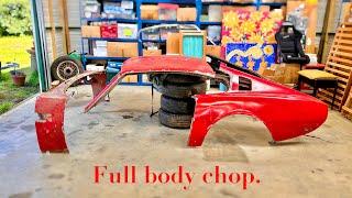 I CHOPPED The WHOLE BODY Off My RUSTY Supercar