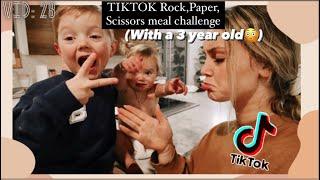 TikTok meal challenge with my 3 year old