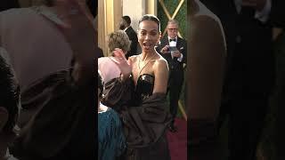Zoe Saldana leaving us speechless on the #GoldenGlobes red carpet 