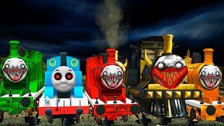 Mutant Thomas VS Percy The Tank Engine vs Belle The Tank Engine,James The Tank Engine ,Thomas Train