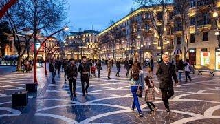 Nizami Street | Baku Night Life | Walking Tour - Baku Azerbaijan EP 05