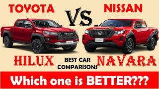 All New TOYOTA HILUX vs All New NISSAN NAVARA | Which one is better?