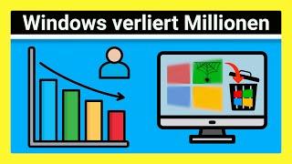 Microsoft enthüllt: Millionen Nutzer verlassen Windows