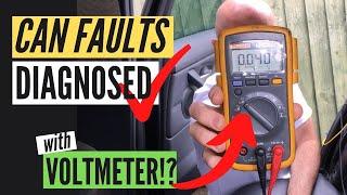 Finding CAN Bus Faults With Multimeter | CAN Bus Diagnostics | Mechanic Mindset