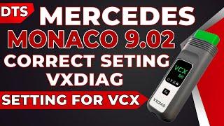 Exclusive. How to configure it correctly and connect VXDIAG VCX SE Benz C6 Mercedes DTS Monaco 9.02