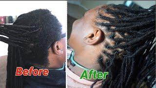 SHE WAS ABOUT CUT HER LOCS | FULL HEAD LOC REPAIR | DXLYNLOCS