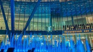 The Dry Deck fountain at Zaryadye Concert Hall