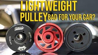 Which is Better: A Lightweight Crank Pulley or a Crank Pulley Damper?