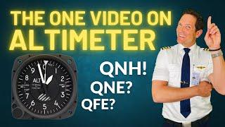 How does an ALTIMETER work? Explained by CAPTAIN JOE