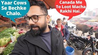 Canadian Sasu Ma Ko Indian Mandi Le Gaya.. Sabzi Dilane..