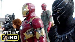 CAPTAIN AMERICA: CIVIL WAR (2016) Full Airport Battle Scene [HD] Marvel Clip