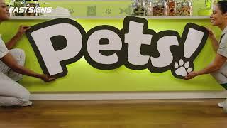 Pet Store 15 VO 16x9 | FASTSIGNS®