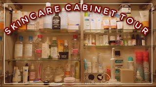 SKINCARE CABINET TOUR // Daily routine, favorites & backups